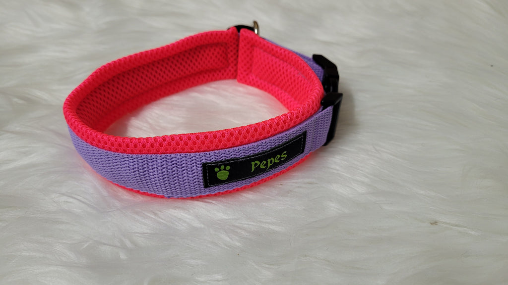 Halsband mit Zugentlastung, weich gepolstert, Gr. S