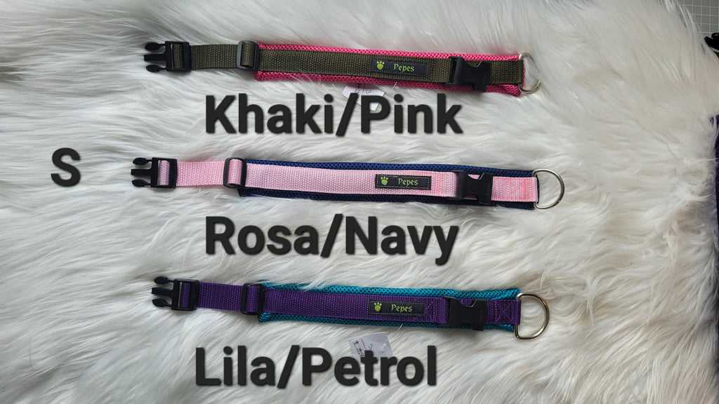 Halsband mit Zugentlastung, Gr. S