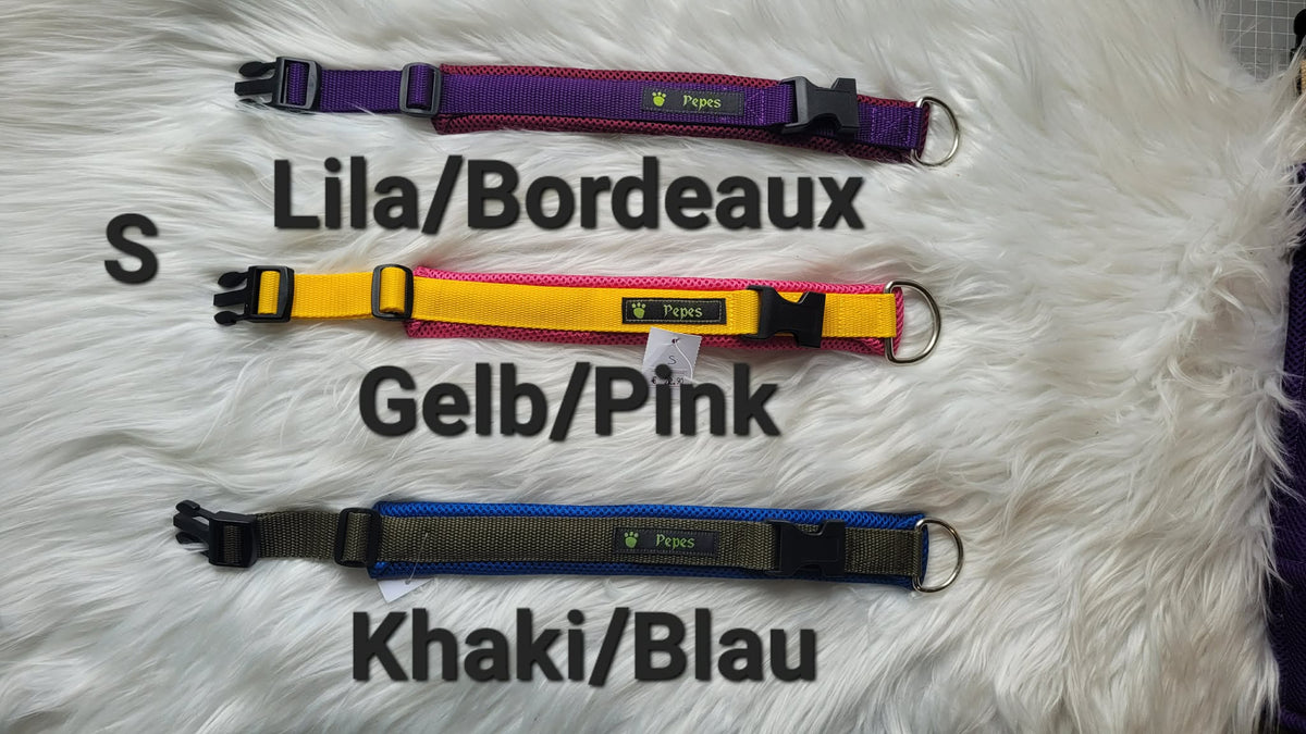 Halsband mit Zugentlastung, Gr. S
