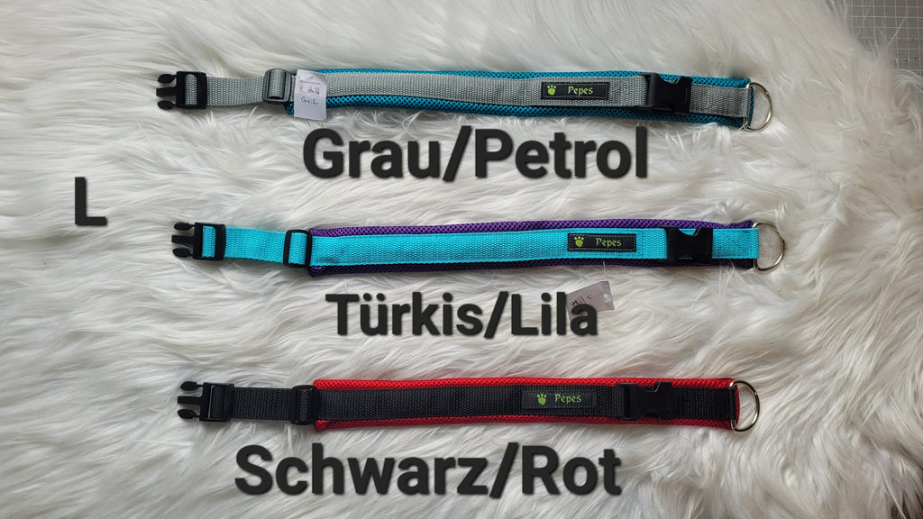 Halsband mit Zugentlastung, Gr. L