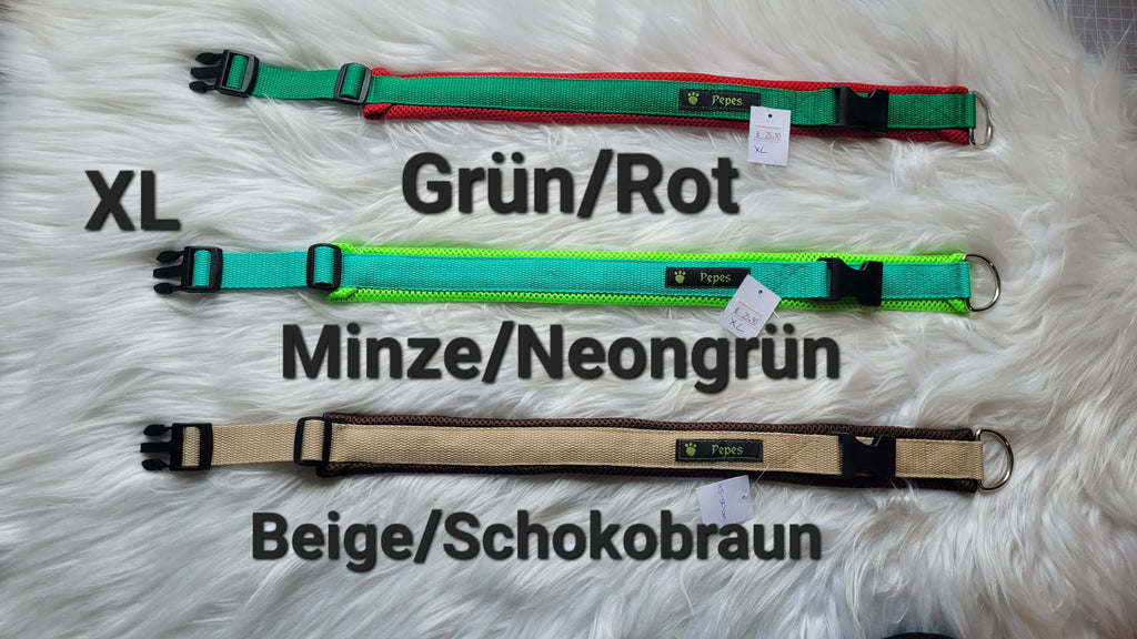 Halsband mit Zugentlastung, Gr. XL
