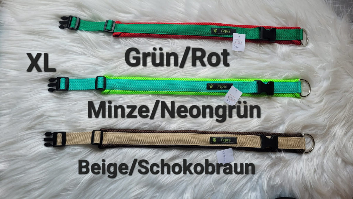 Halsband mit Zugentlastung, Gr. XL