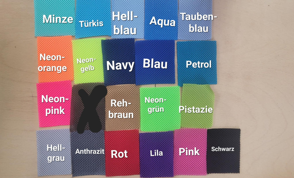 Führgeschirr Gr. M (aus 25 mm breitem Gurtband) mit Metall Schiebern